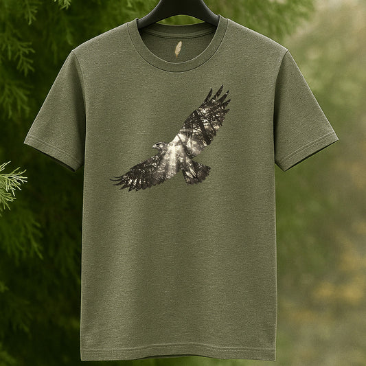 Soaring Eagle Forest Light T-Shirt