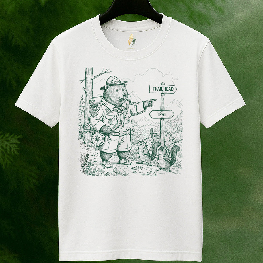 Bear Scout Trail Guide T-Shirt